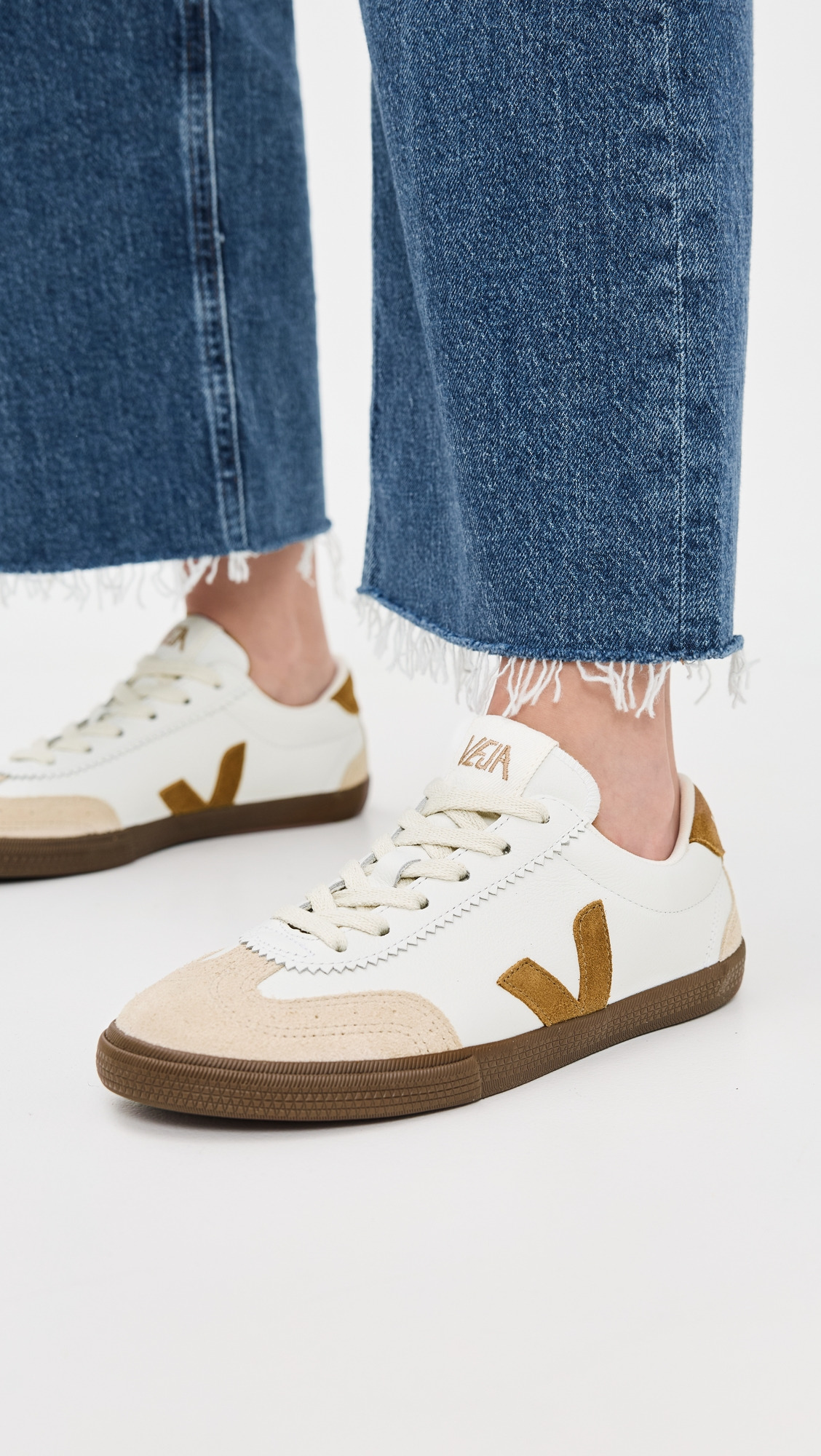 Leather Volley Sneakers - 2