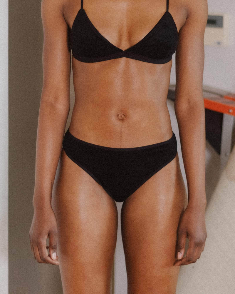 BASERANGE Bell Pants - Ecovero Velour outlook