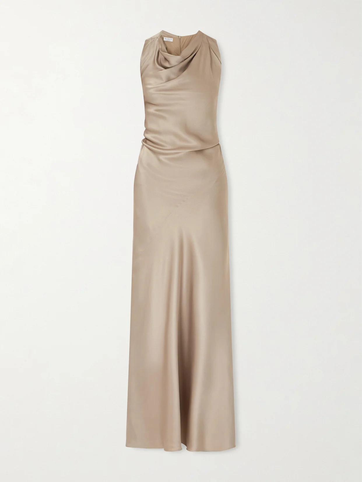 Silk Maxi Dress - 1