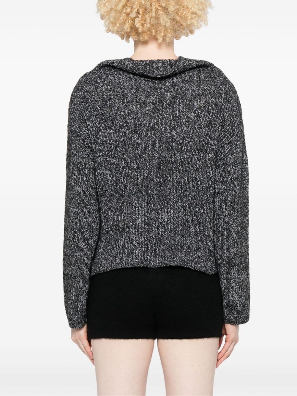 boat-neck sweater - 4