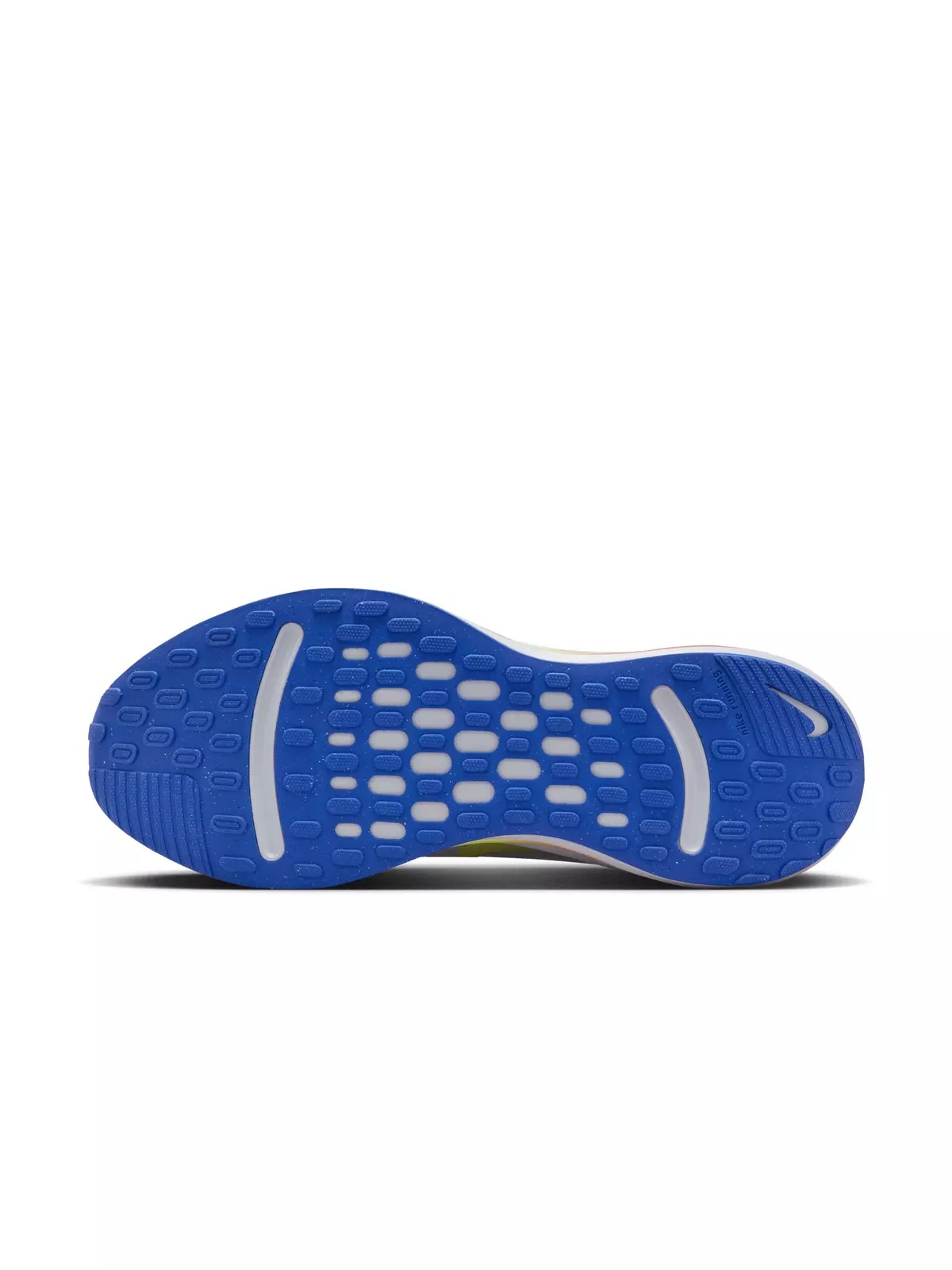 Journey Run "Football Grey/White/Light Wild Mango/Racer Blue" Men's Running Shoe - 6