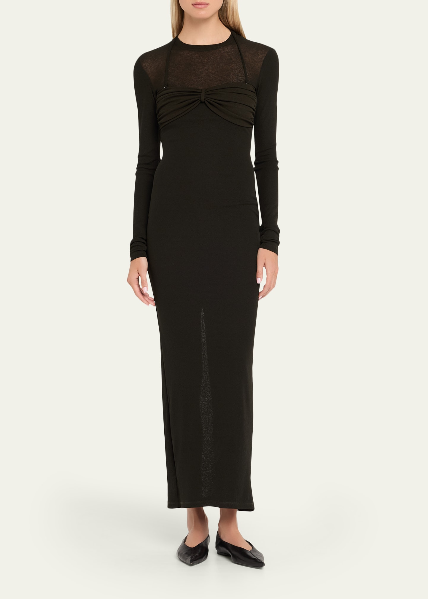 Artemiz Long-Sleeve Maxi Dress - 2