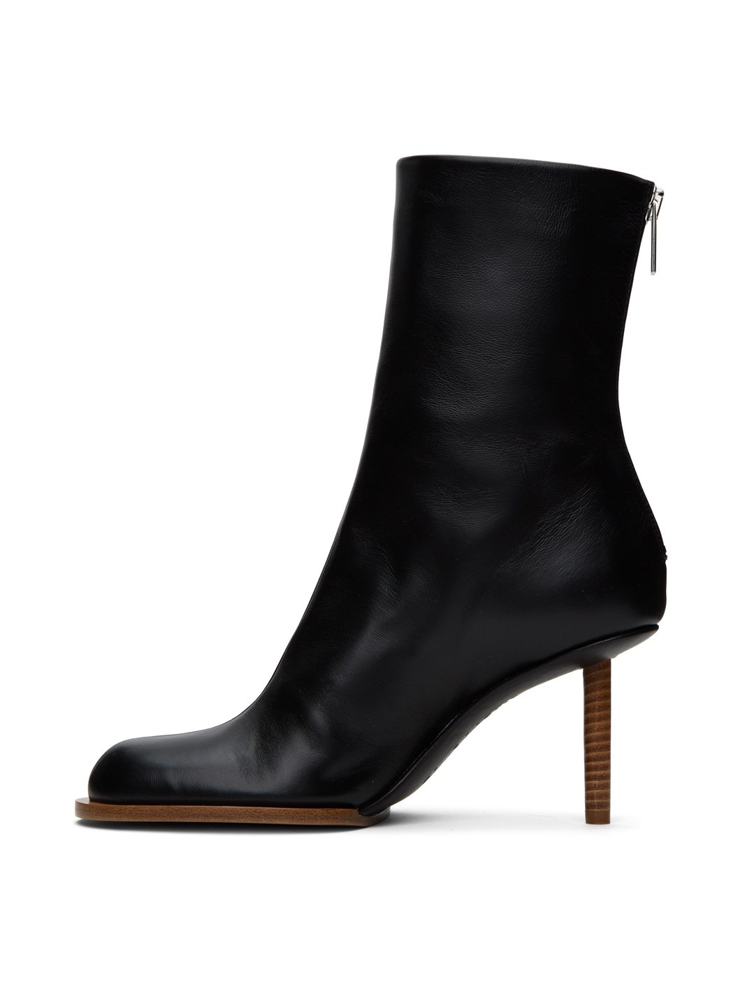 Black Le Chouchou 'Les Bottines Rond Carré' Boots - 3