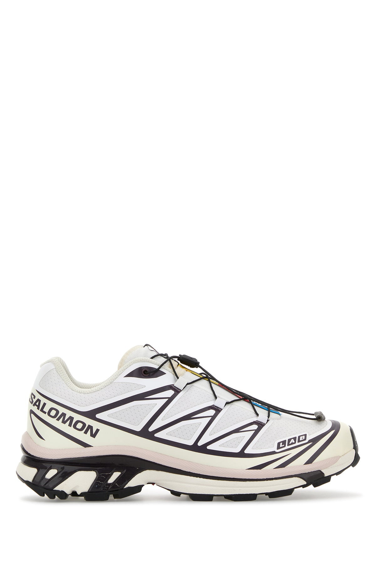 Two-tone mesh and fabric XT-6 sneakers - 1