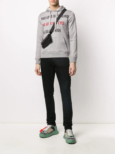 Valentino graphic logo print hoodie outlook