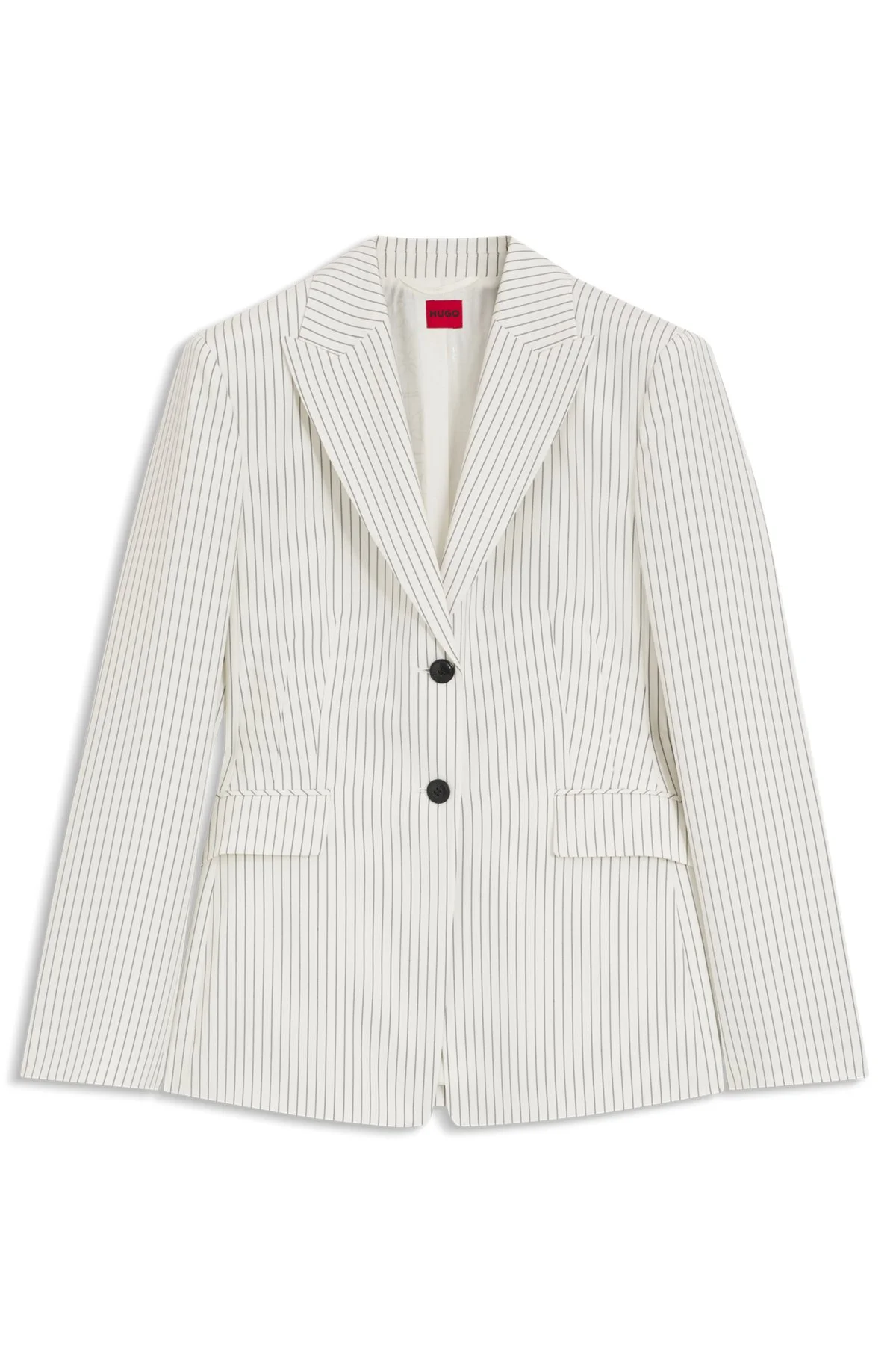 REGULAR-FIT BLAZER WITH PINSTRIPE - 1