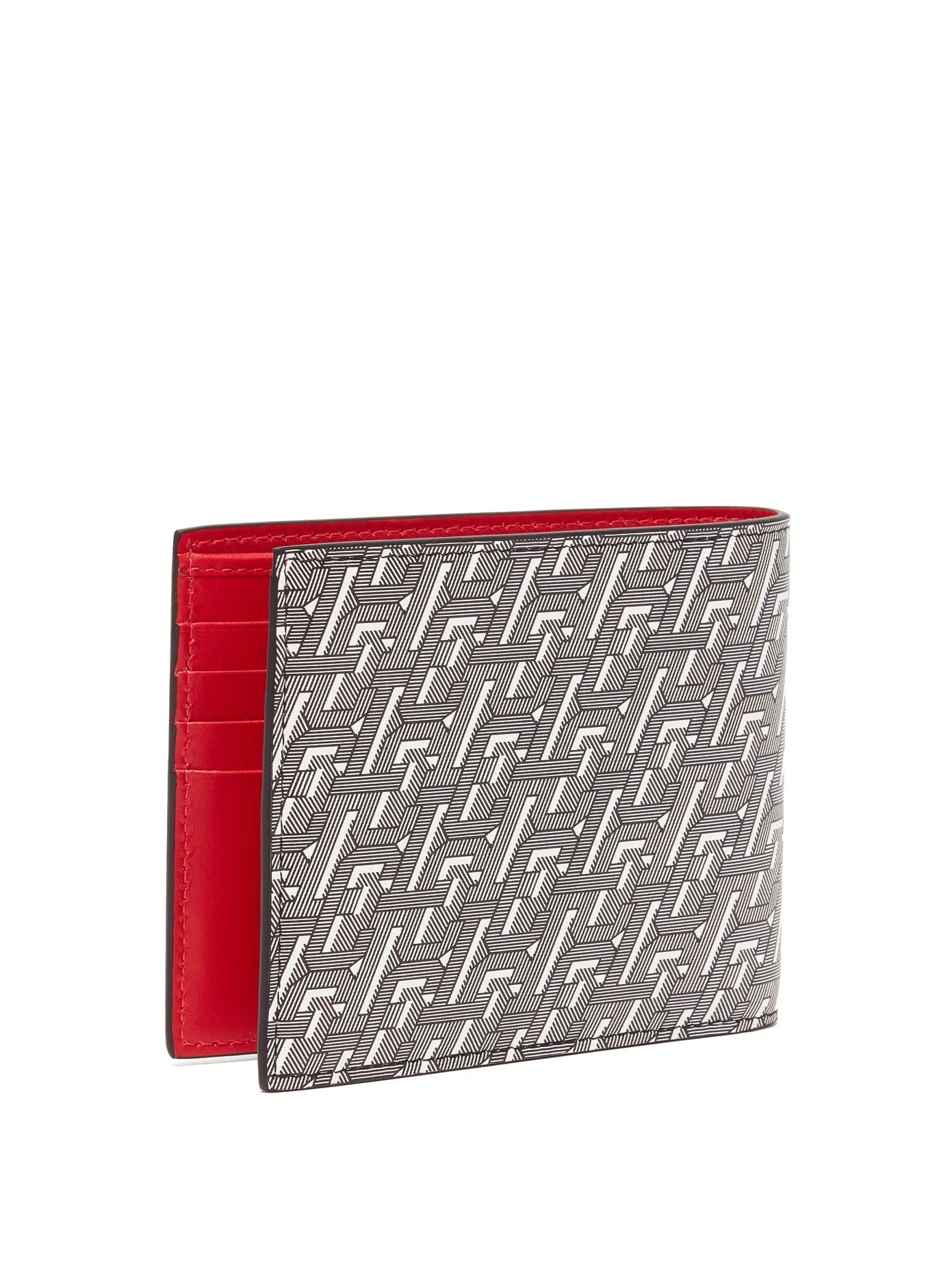 Kios logo-print leather cardholder - 3