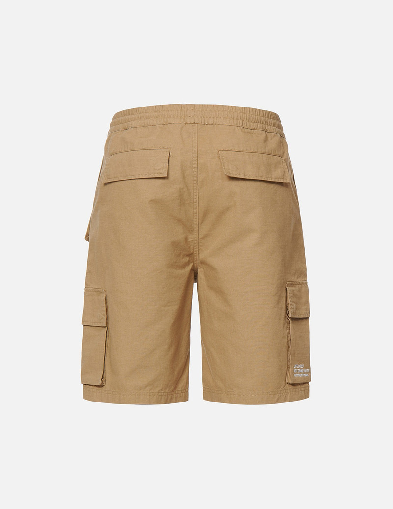 EVISU Pigment Washed Cargo Shorts outlook