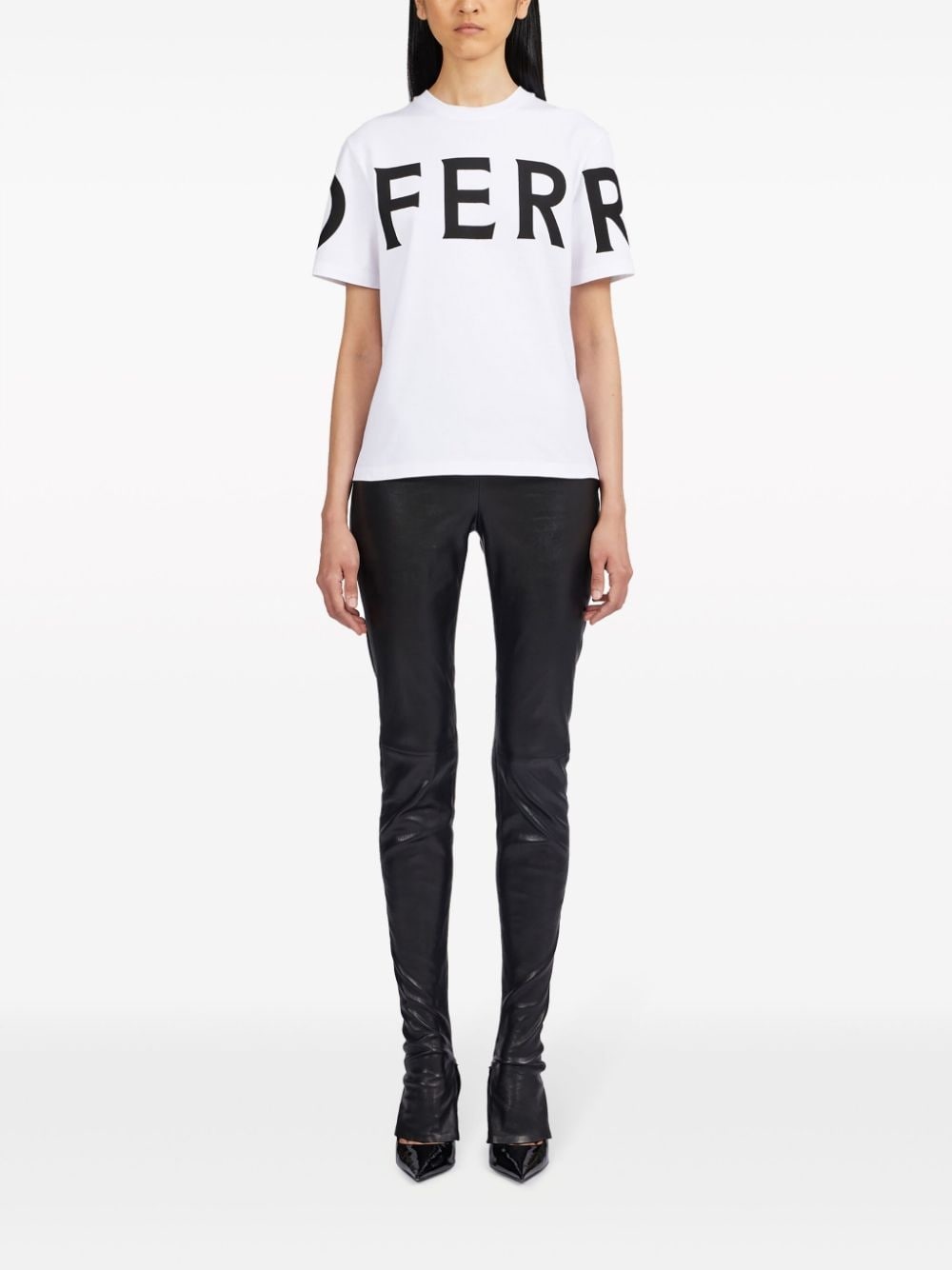 logo-print cotton T-shirt - 2