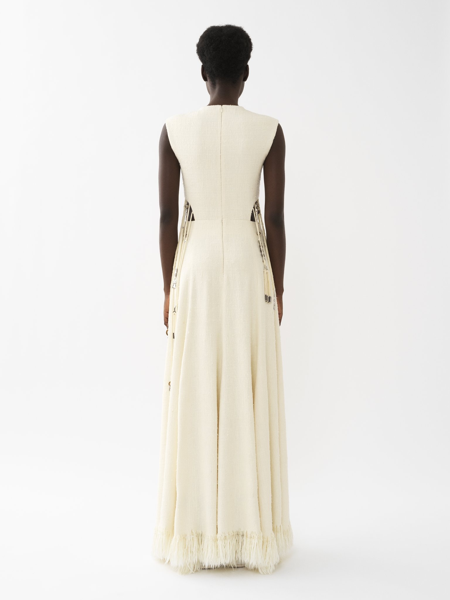 CUT-OUT SLEEVELESS DRESS - 3