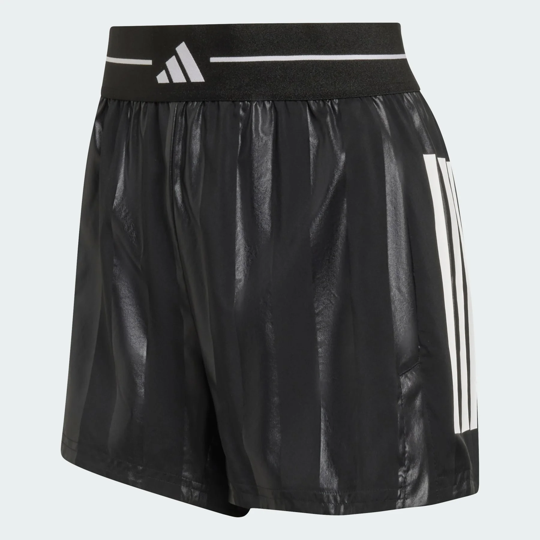 Hyperglam 3-Stripes Emboss Woven Shorts - 1
