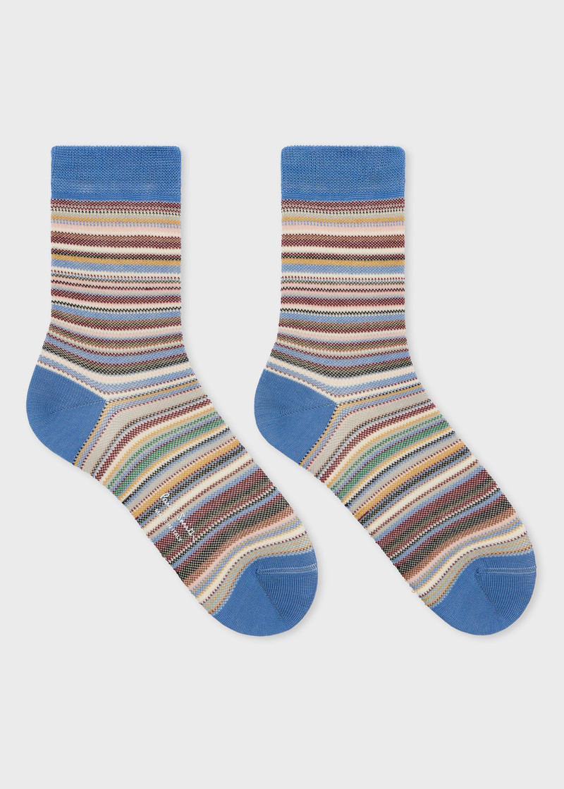 Paul Smith Women's 'Signature Stripe' Socks outlook