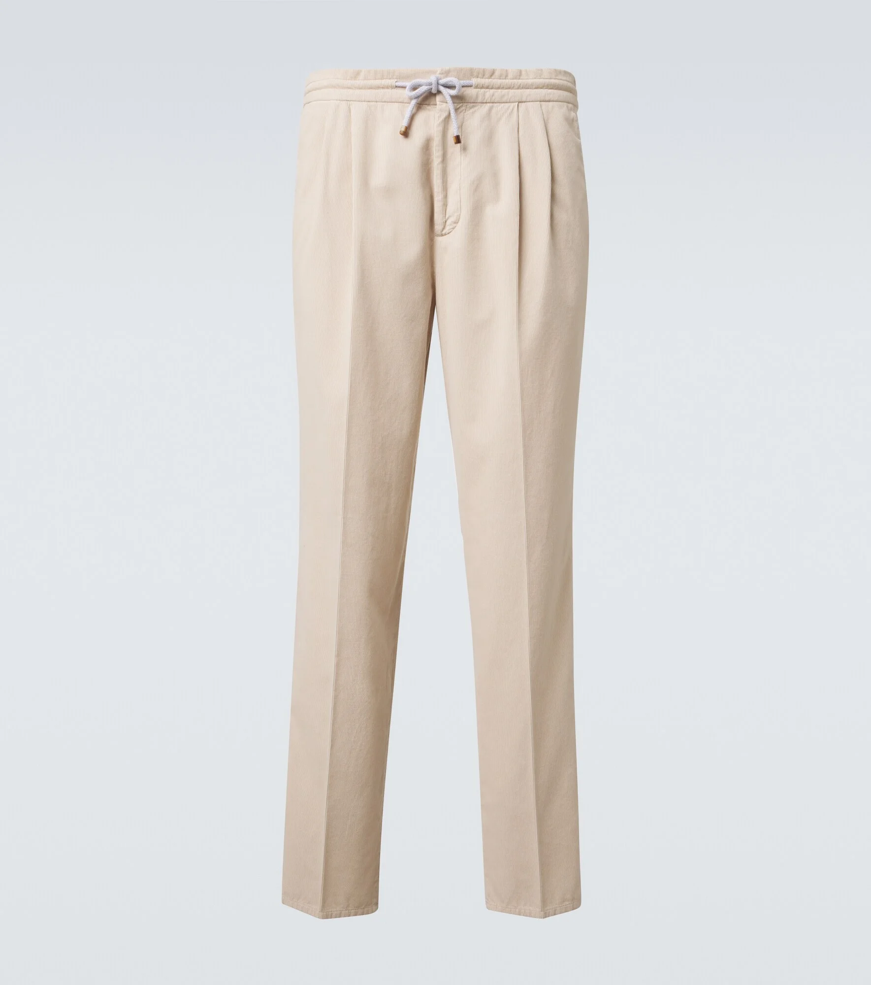 Cotton tapered pants - 1