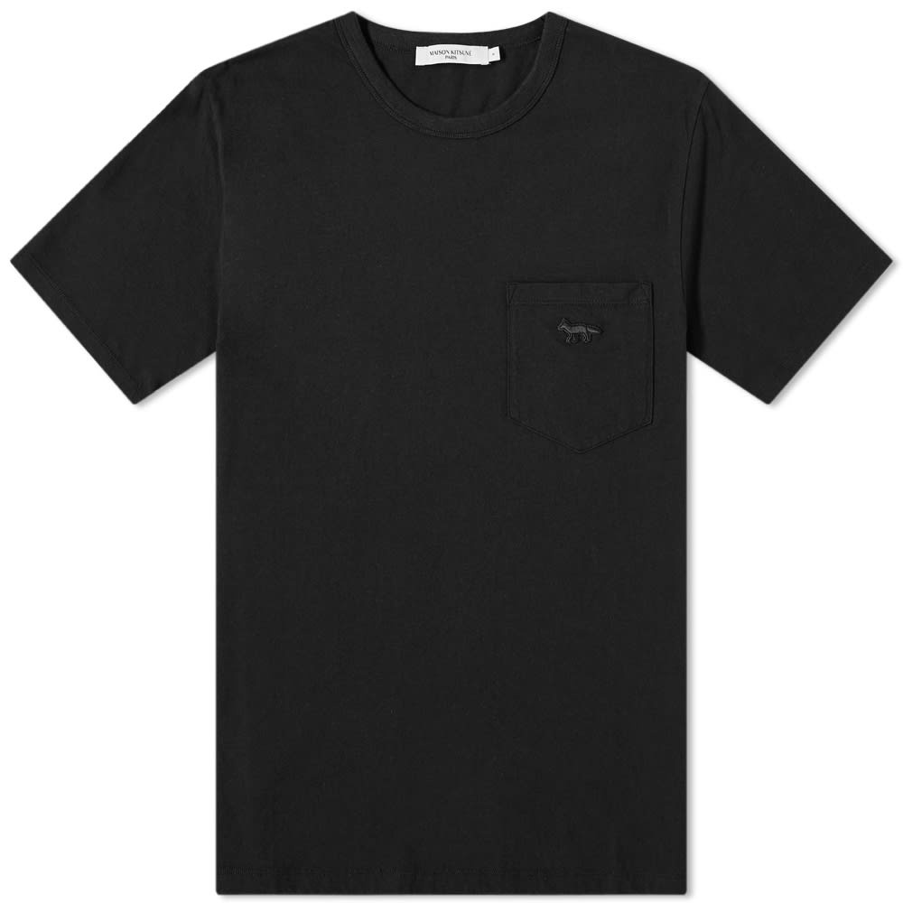 Maison Kitsuné Tonal Fox Patch Pocket Classic Tee - 1