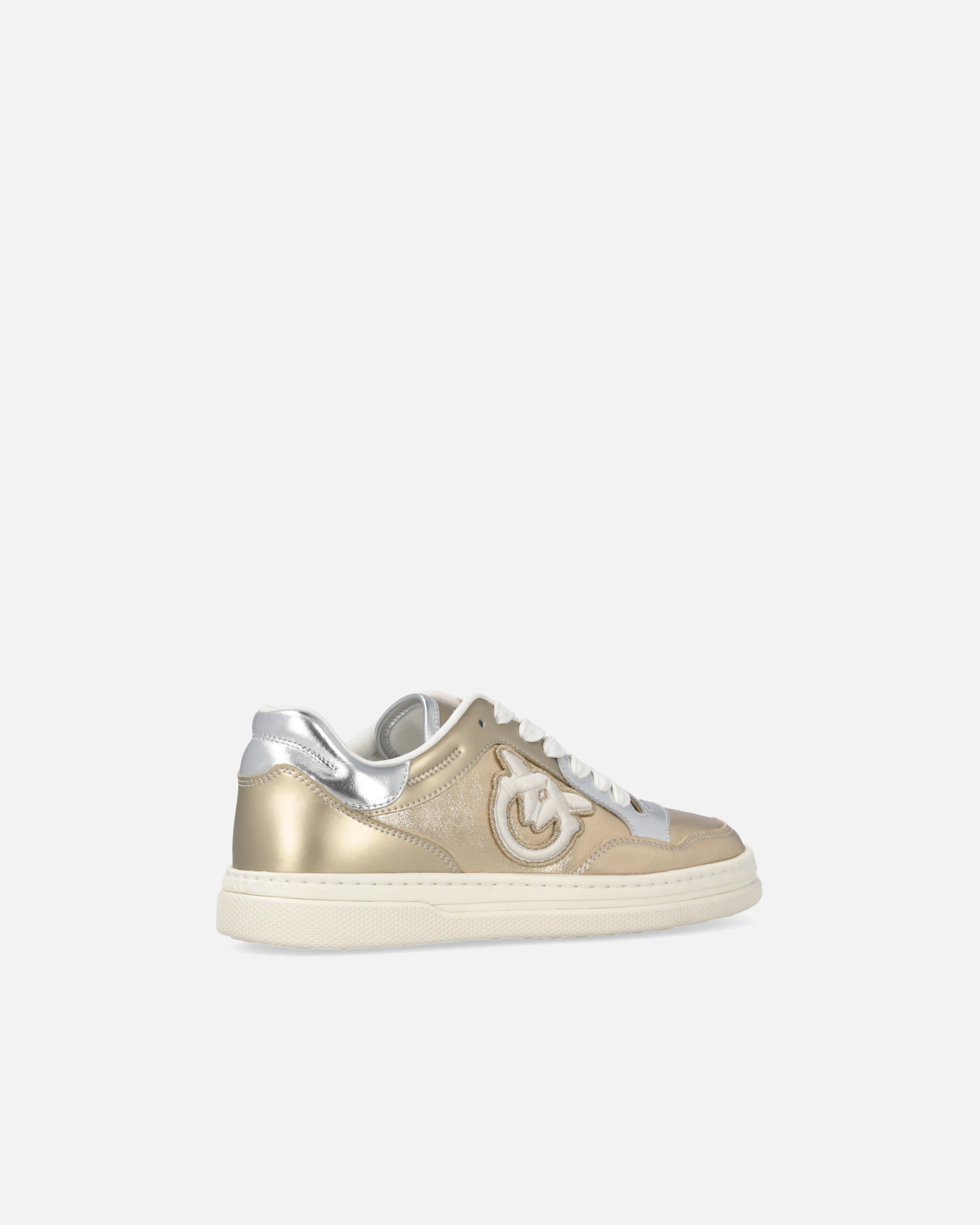 LAMINATED SNEAKERS WITH LOVE BIRDS LOGO - 3