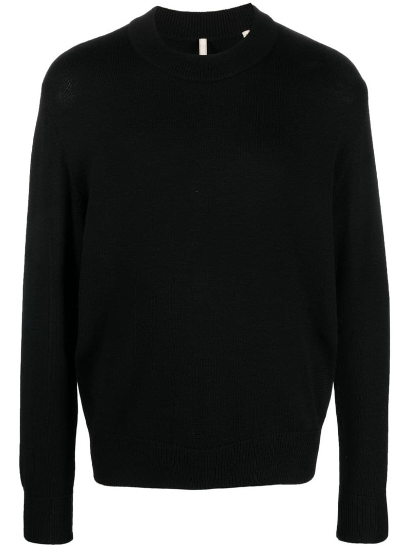 crew-neck merino-wool jumper 1