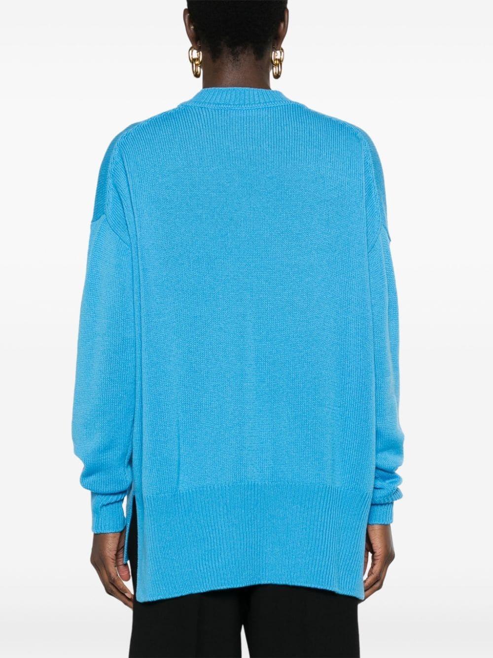 crew-neck cashmere jumper - 4