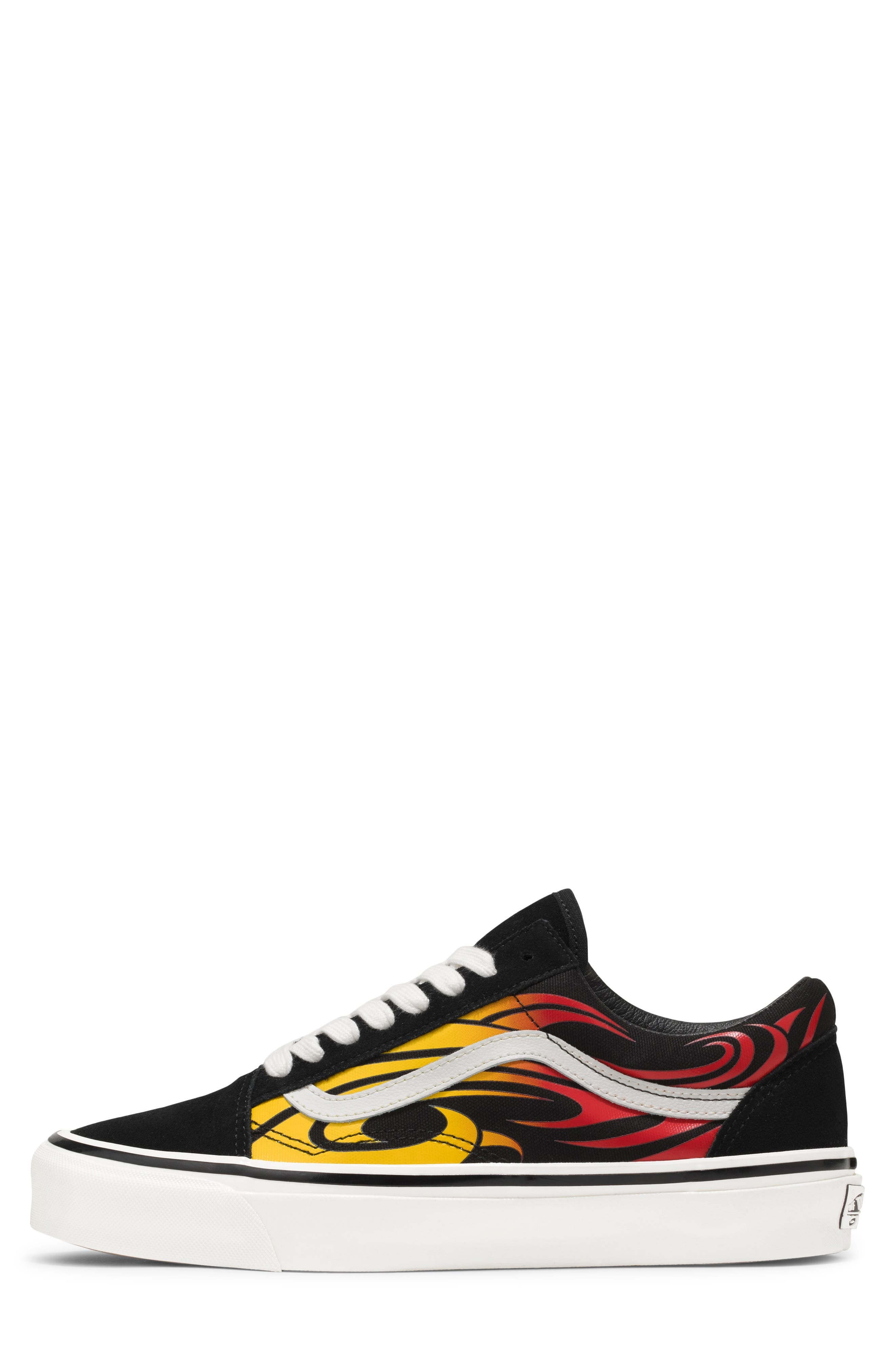 Vans Old Skool Low Top Sneaker in Y2K Flame Black/White at Nordstrom - 2