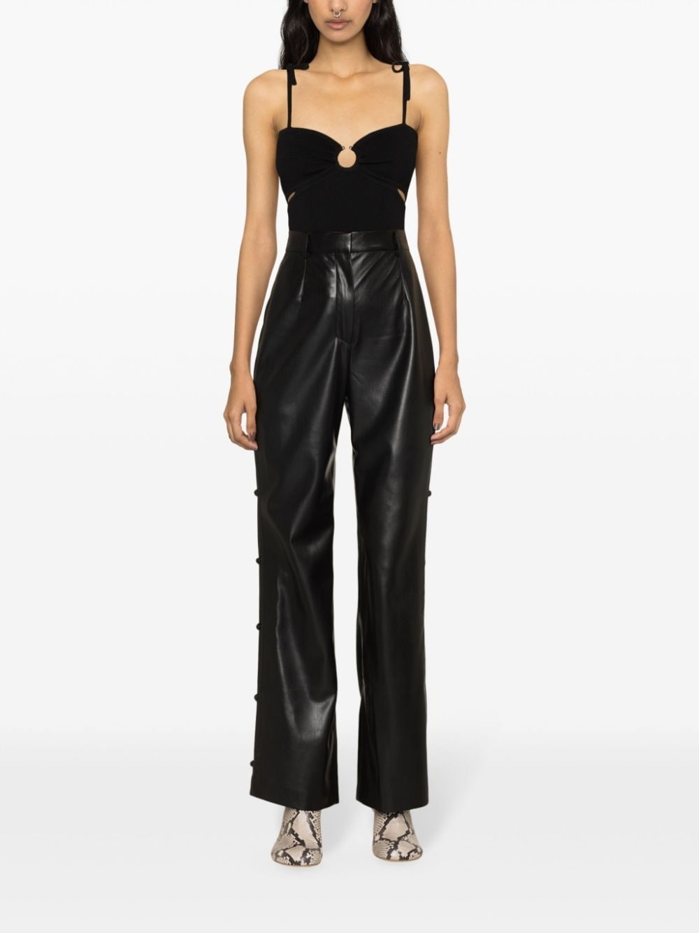 Felina faux-leather trousers - 2