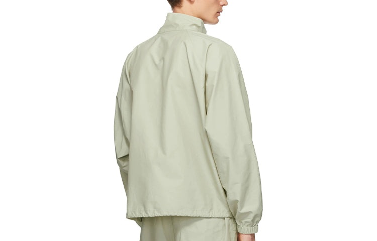 Fear of God Essentials FW20 Half-Zip Track Jacket Sage FOG-FW20-191 - 3
