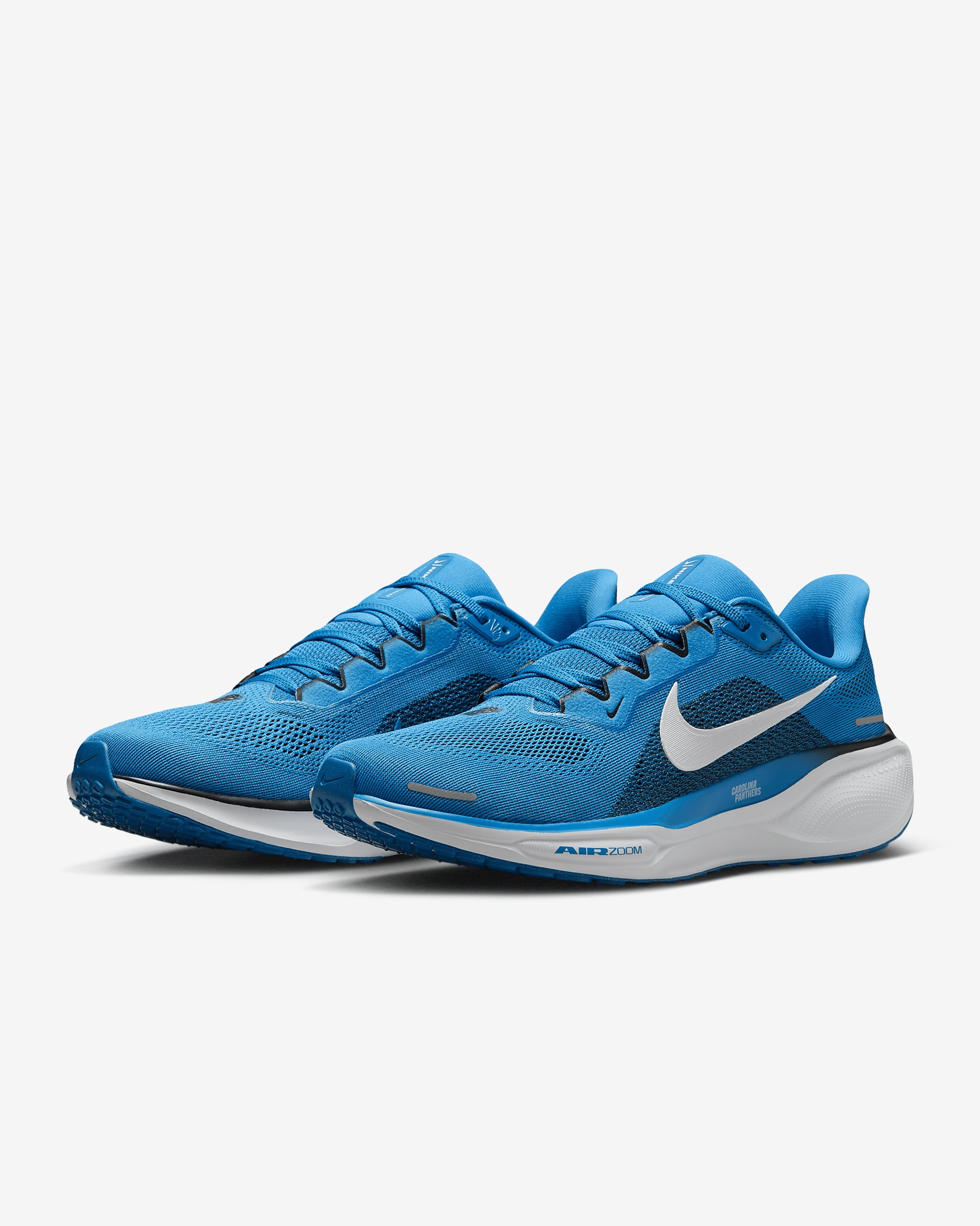 Nike Pegasus 41 NFL Carolina Panthers Men's Road Running Shoes - 5