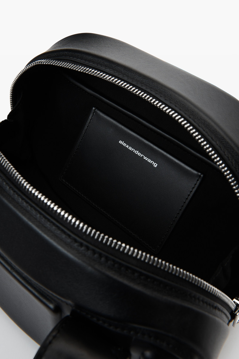 Alexander Wang Roc small bag in lamb nappa outlook