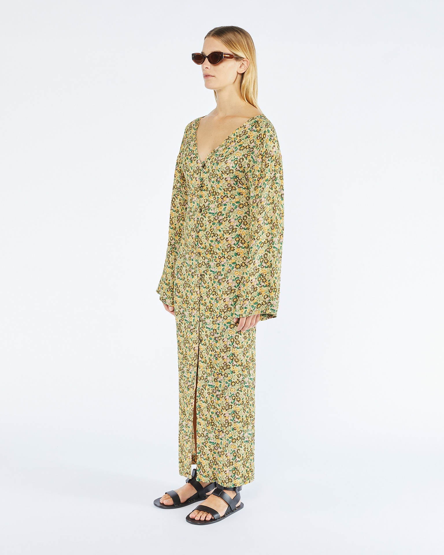 VERDA - Printed maxi dress - Ditsy floral - 3