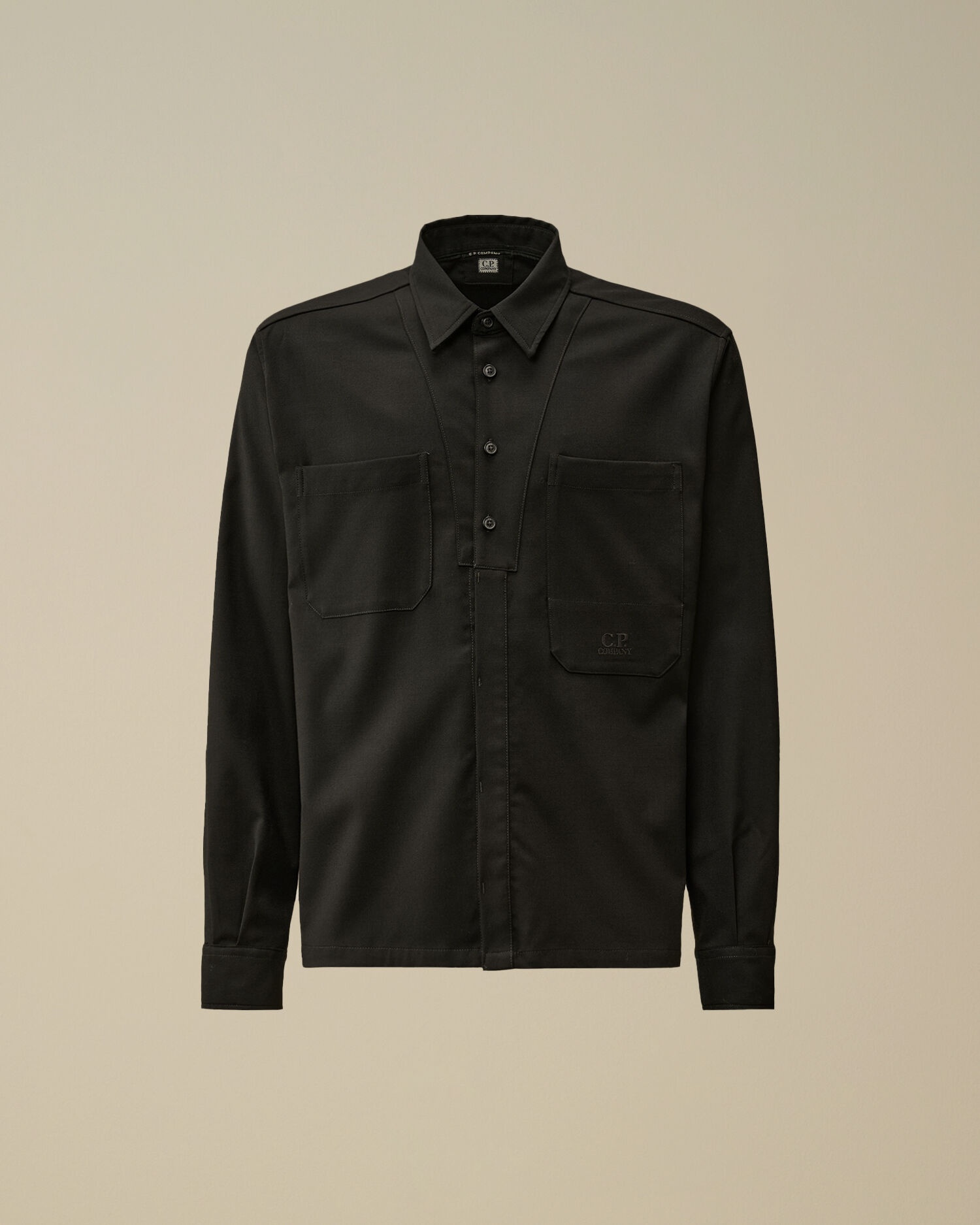 Wool Gabardine Shirt - 1