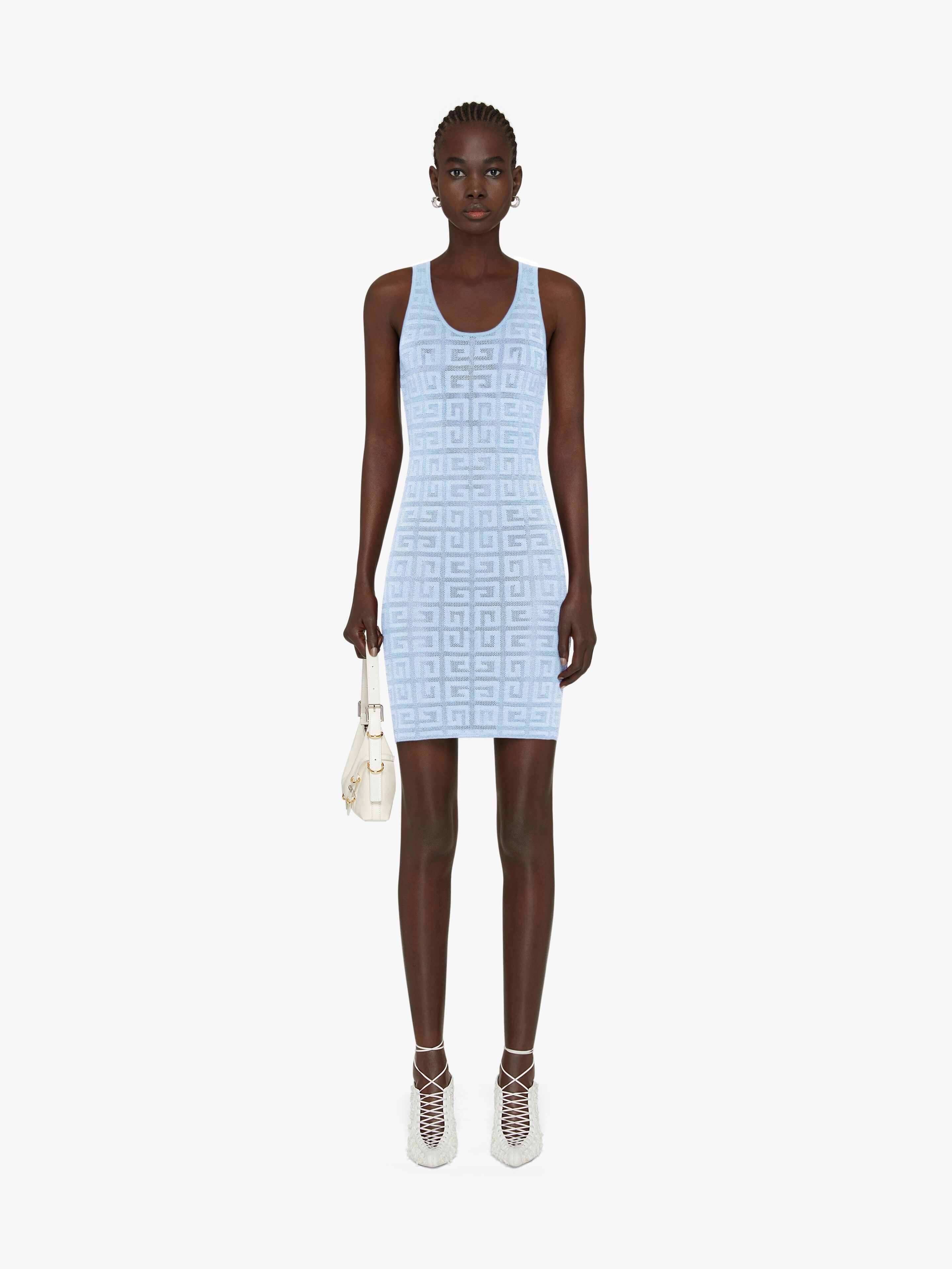 TANK TOP DRESS IN 4G JACQUARD - 2