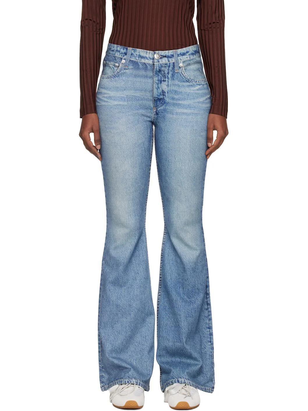 Blue rb Miramar Dahlia Flare Jeans - 1