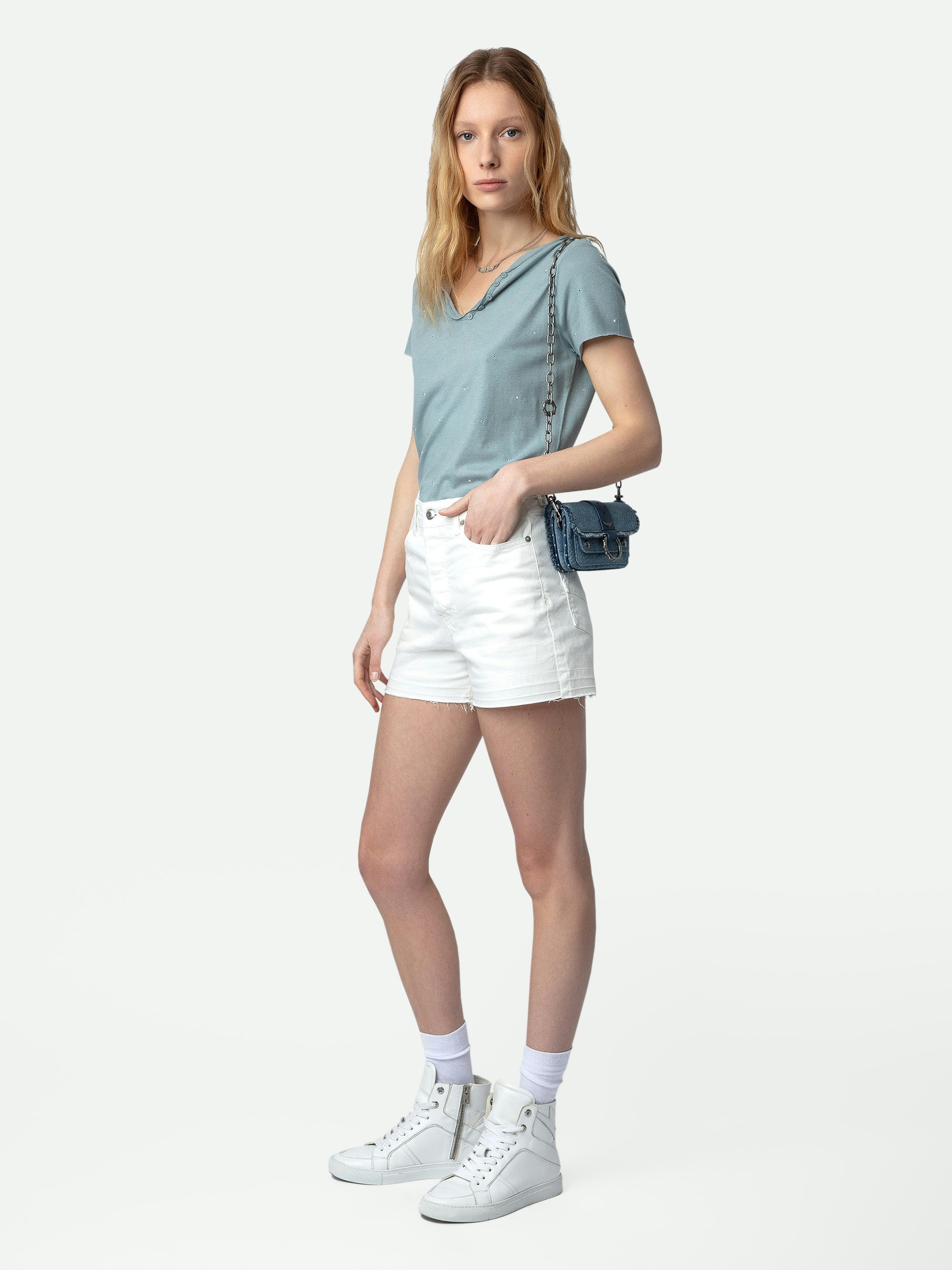 Sissi Denim Shorts - 5