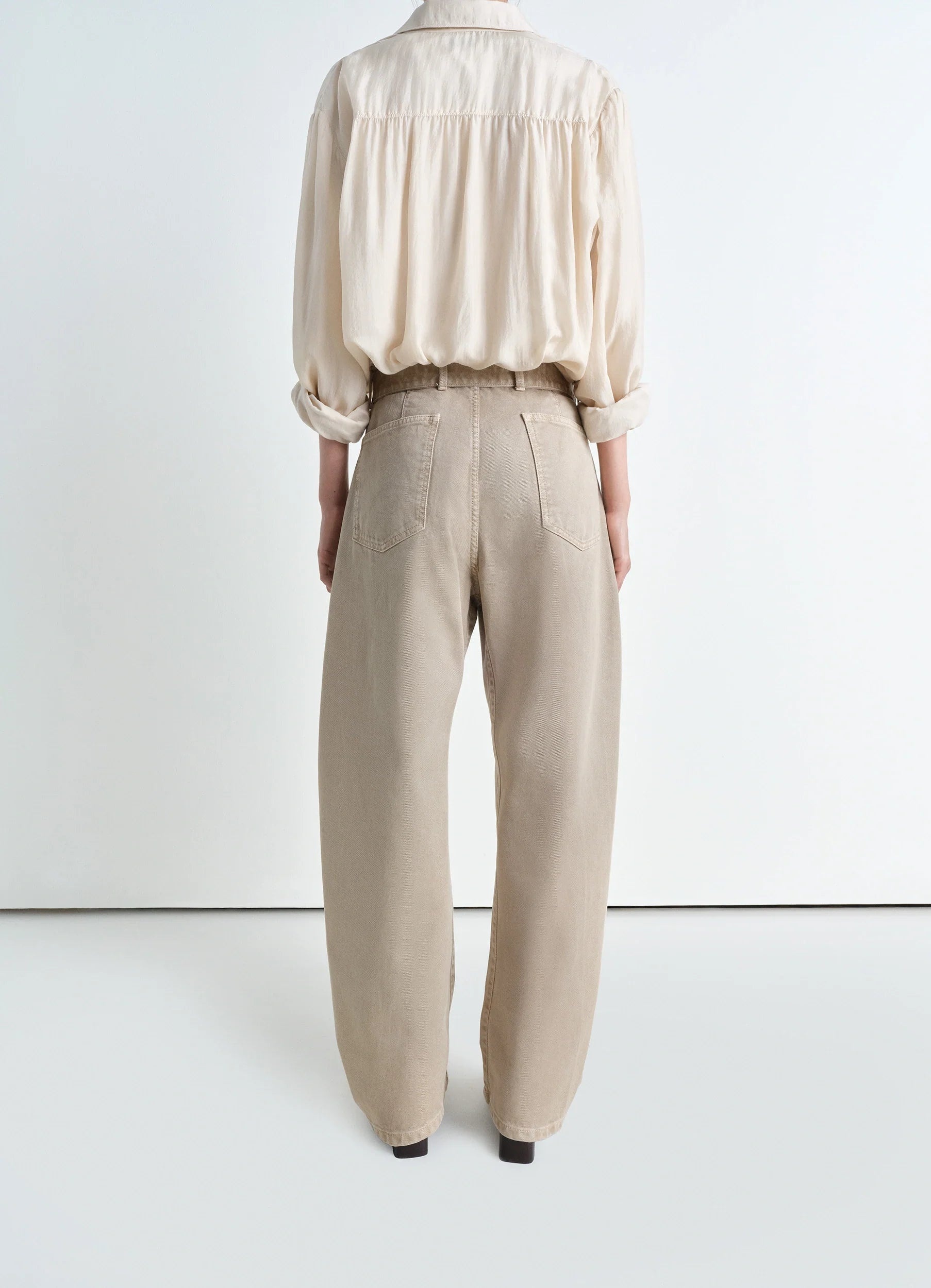 TWISTED BELTED PANTS - 5