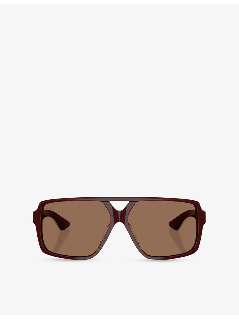 OV5520SU 1977C Rectangle-Frame Acetate Sunglasses 1