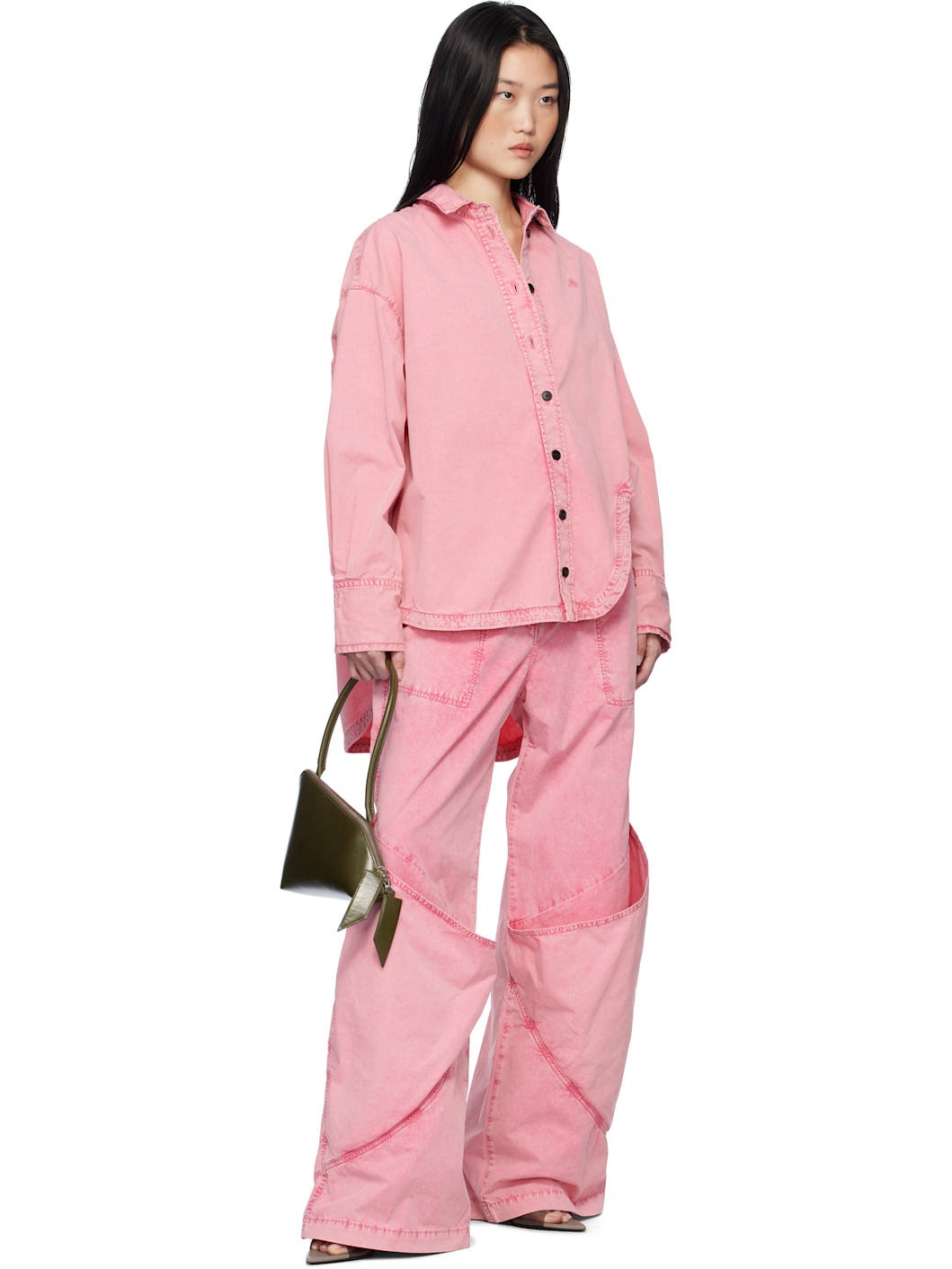 Pink Diana Denim Shirt - 4