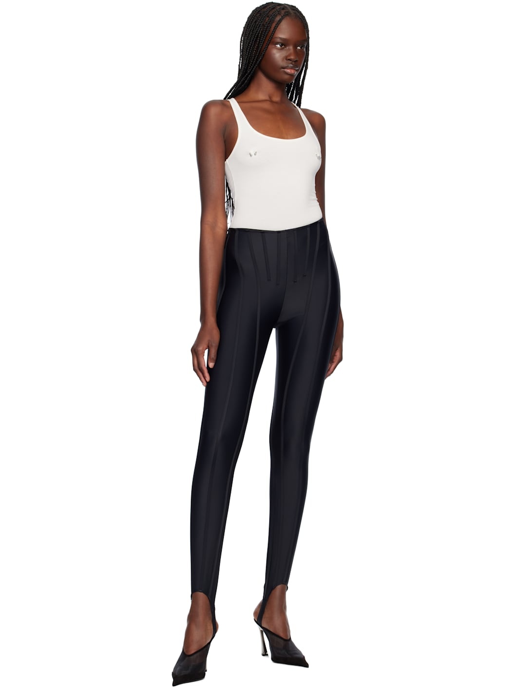 Off-White Pierced Tank Bodysuit - 5
