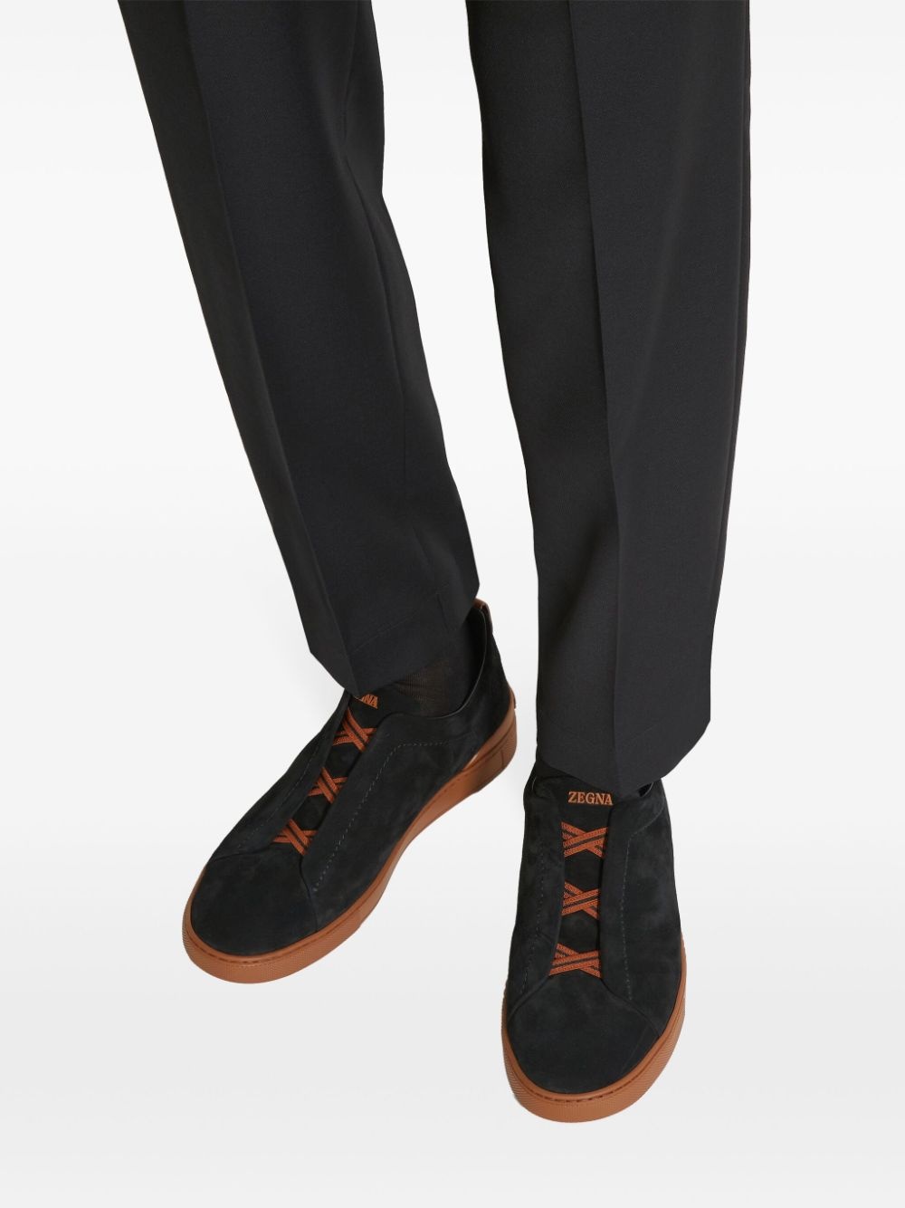 Black Suede Triple Stitch™ sneakers - 6