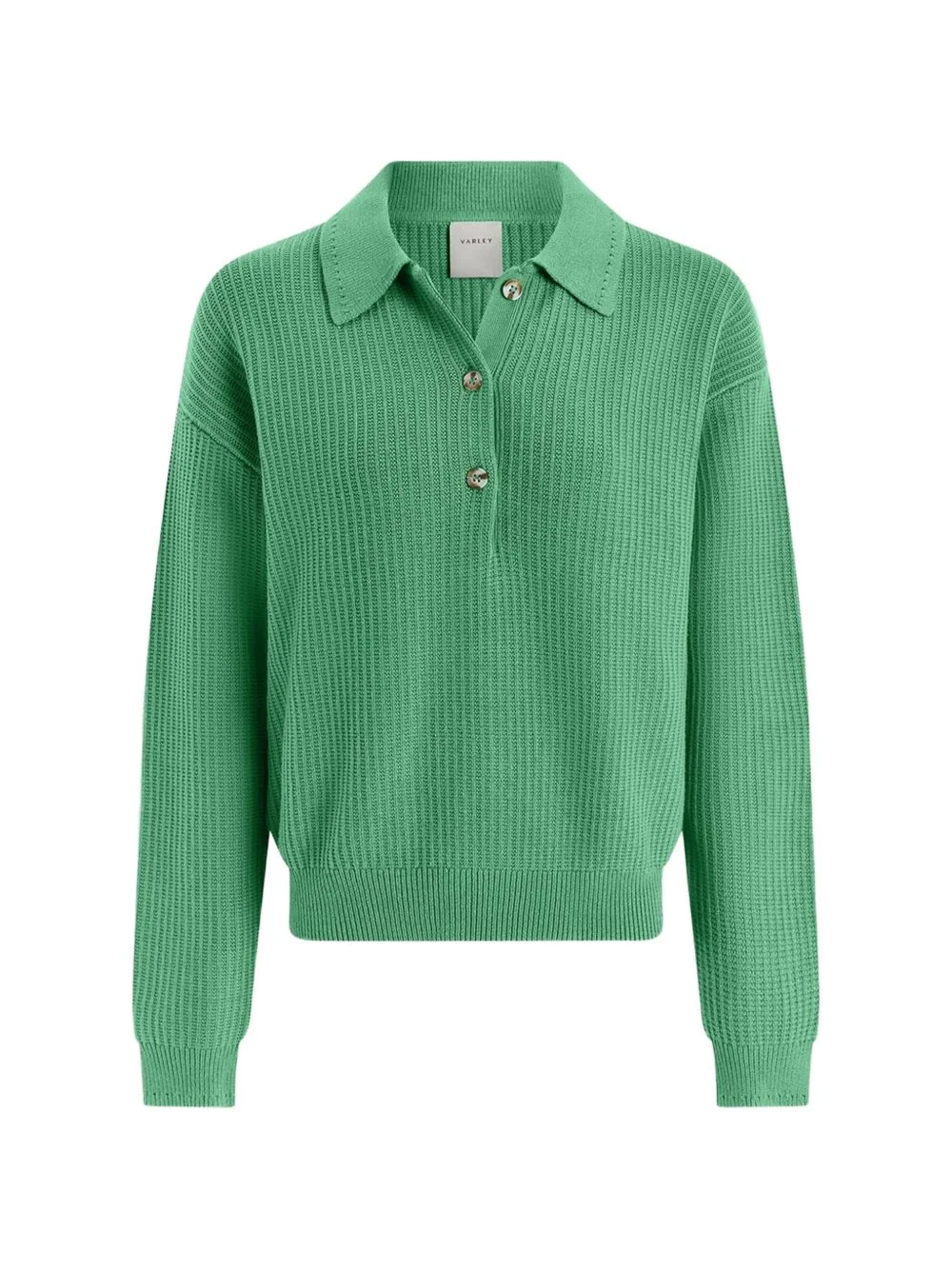 Marlie polo knit sweater - 1