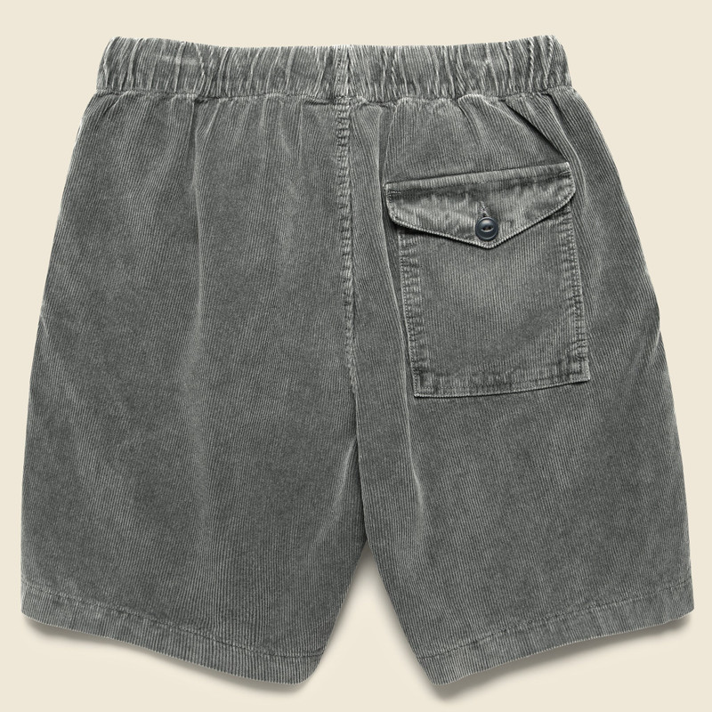 Save Khaki United 6" Corduroy Easy Shorts - Black outlook