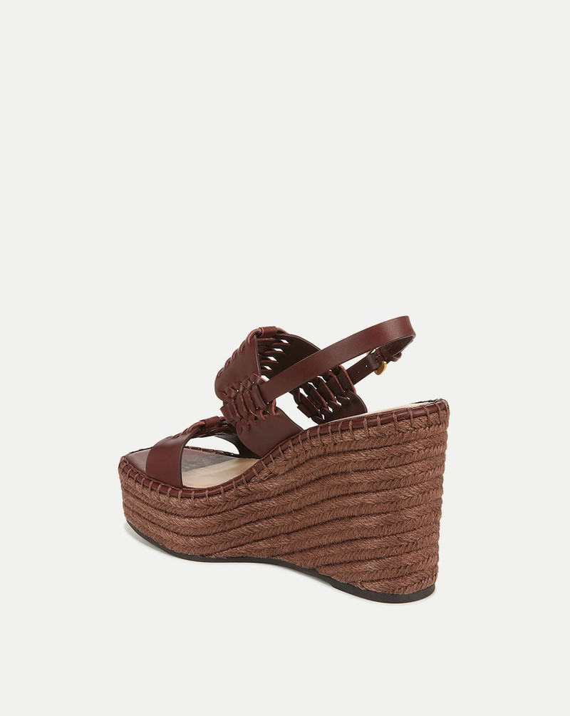 VERONICA BEARD RIYA RAFFIA WEDGE SANDAL outlook