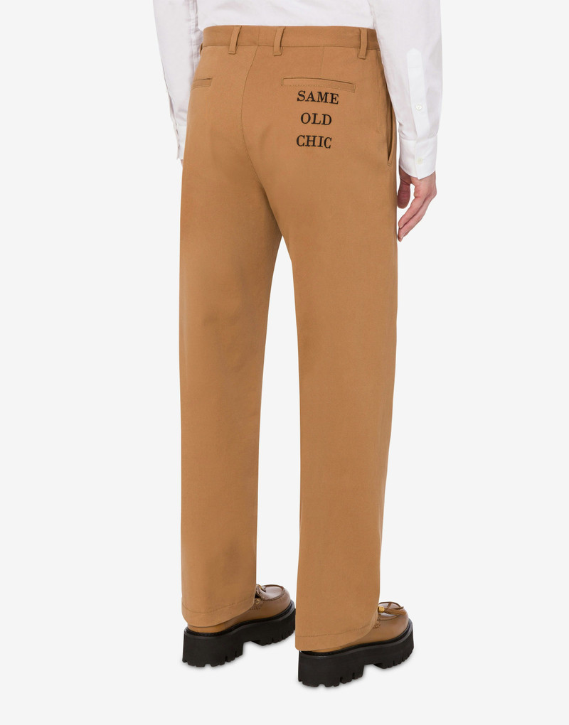 COTTON DRILL PANTS SAME OLD CHIC 3