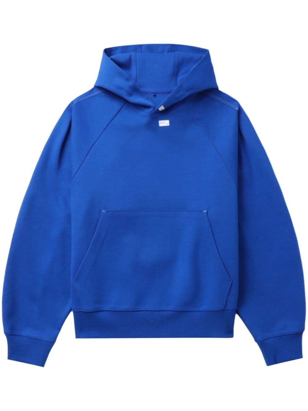 logo-patch hoodie - 1