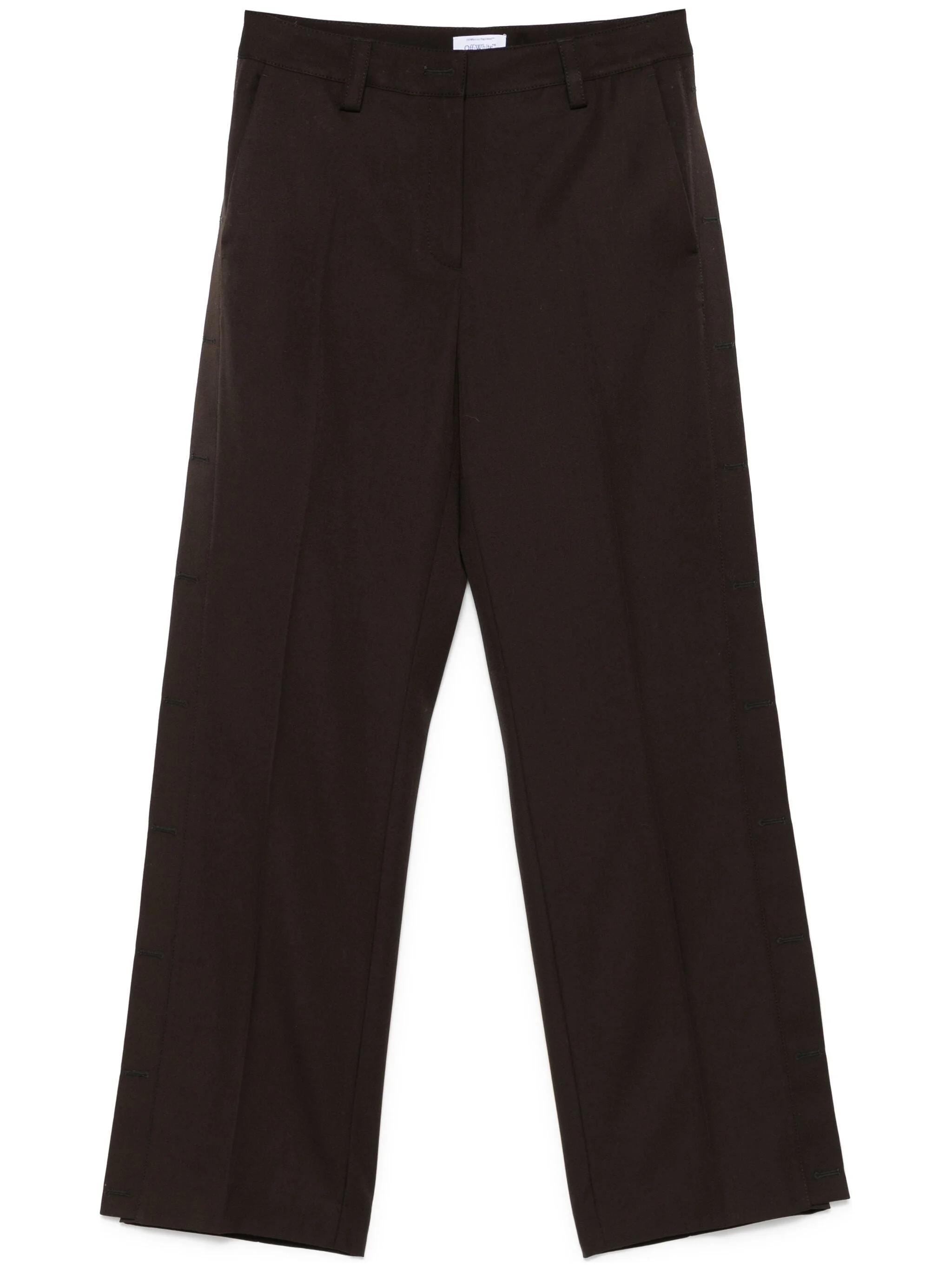 Virgin-wool Wide-leg Trousers - 1