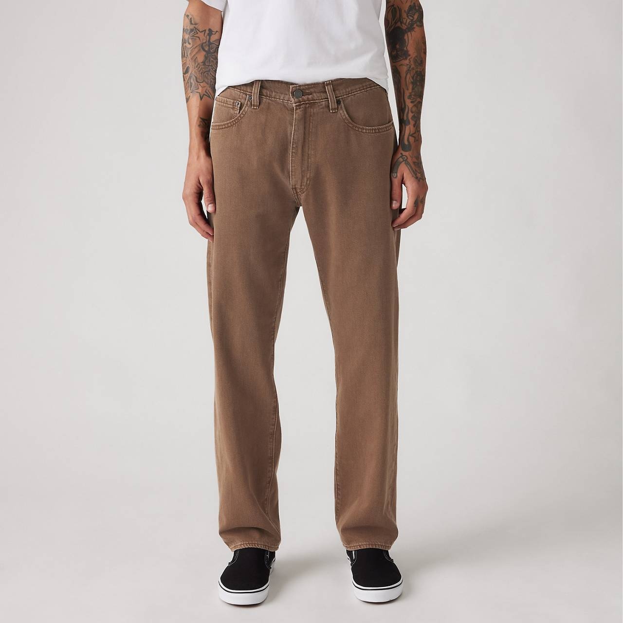 555™ RELAXED STRAIGHT LIGHTWEIGHT LINEN DENIM MEN'S JEANS - 4