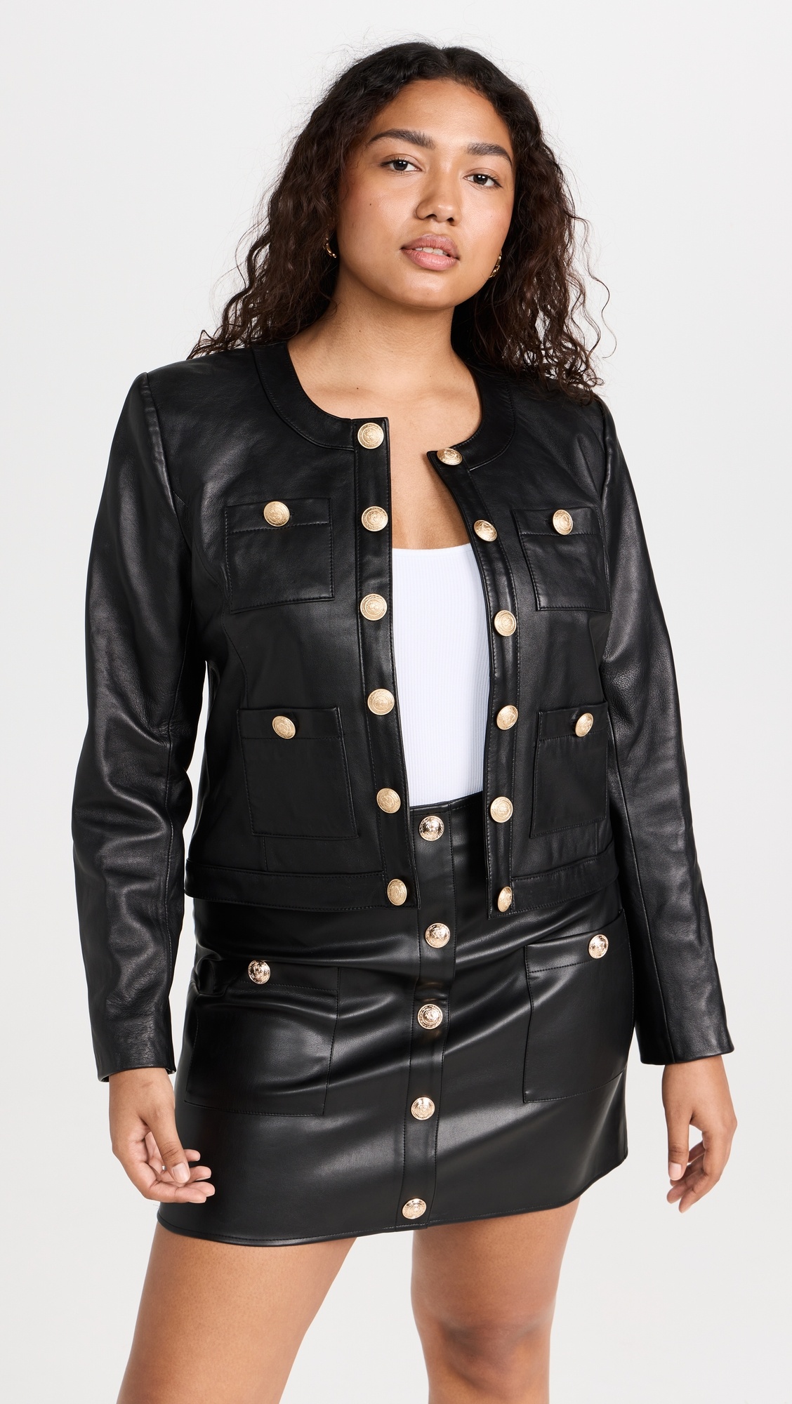 Jayde Collarless Jacket - 8