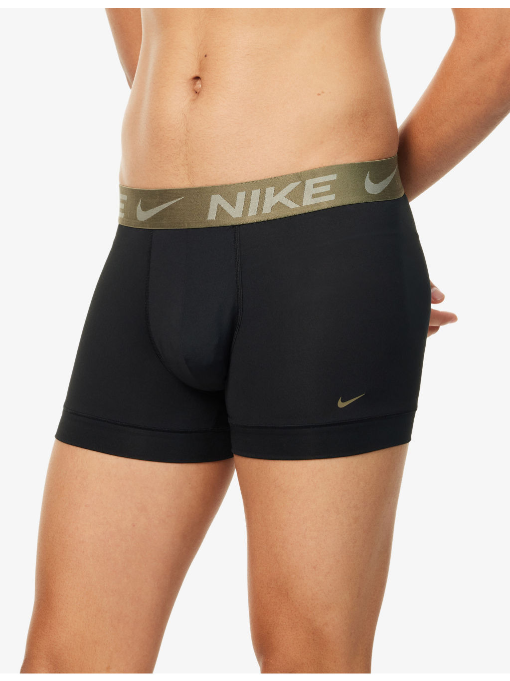 Essentials Micro DRI-FIT Pack-Of-Three Stretch-Woven Trunks - 4