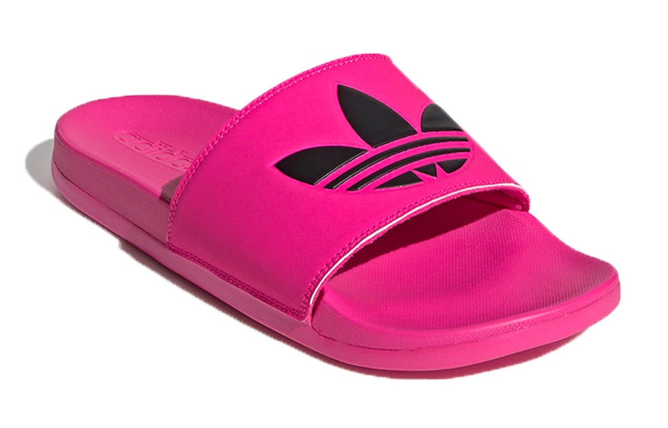 (WMNS) adidas originals Adilette Lite Slipper 'Pink Black' EG8678 - 2