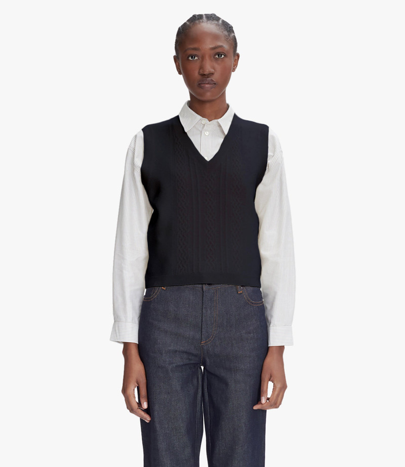 A.P.C. COCO SLEEVELESS SWEATER outlook