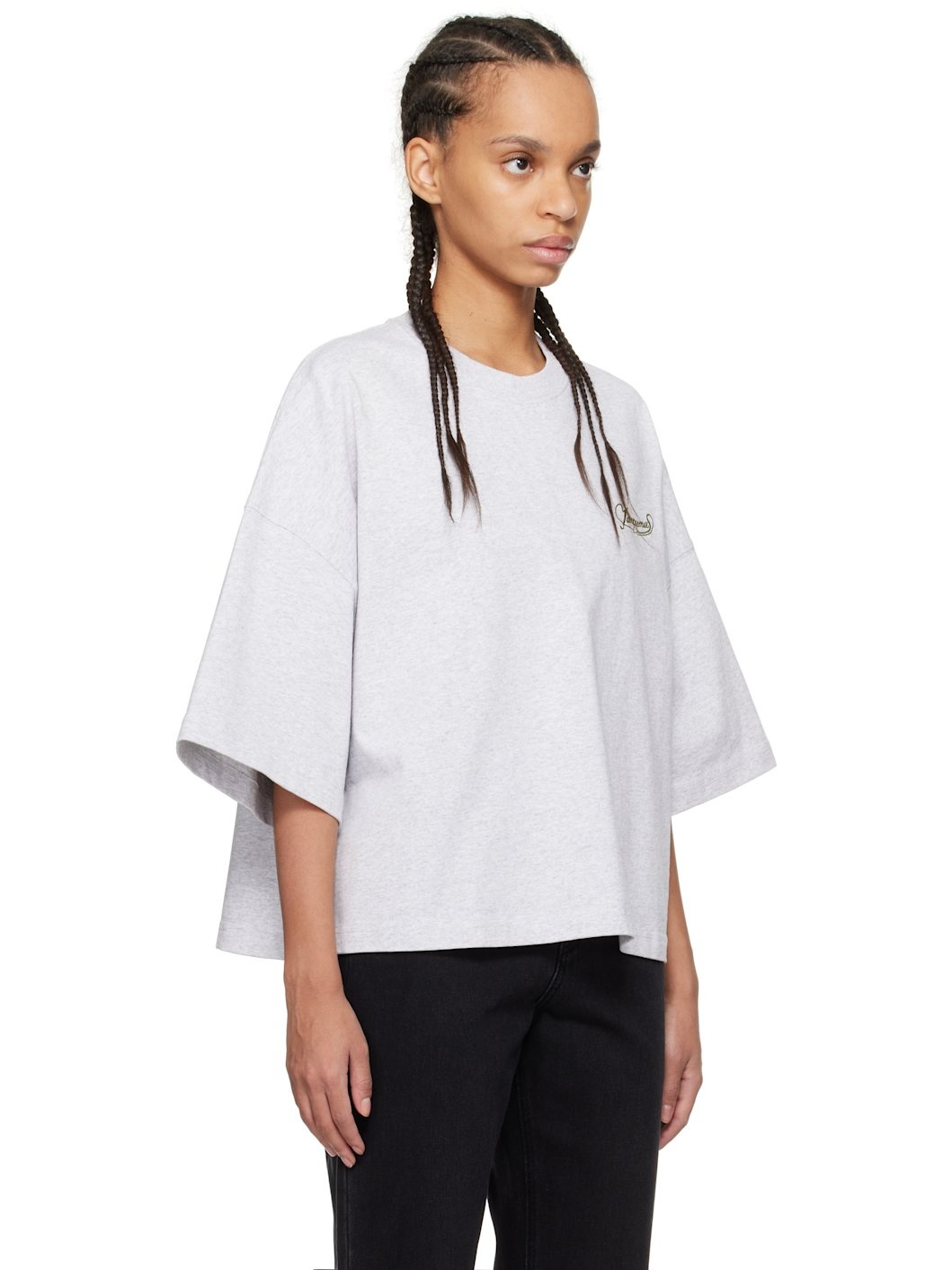 Gray 'The Corto' T-shirt - 2