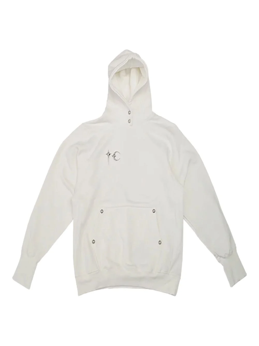 Armor graphic-details hoodie - 1