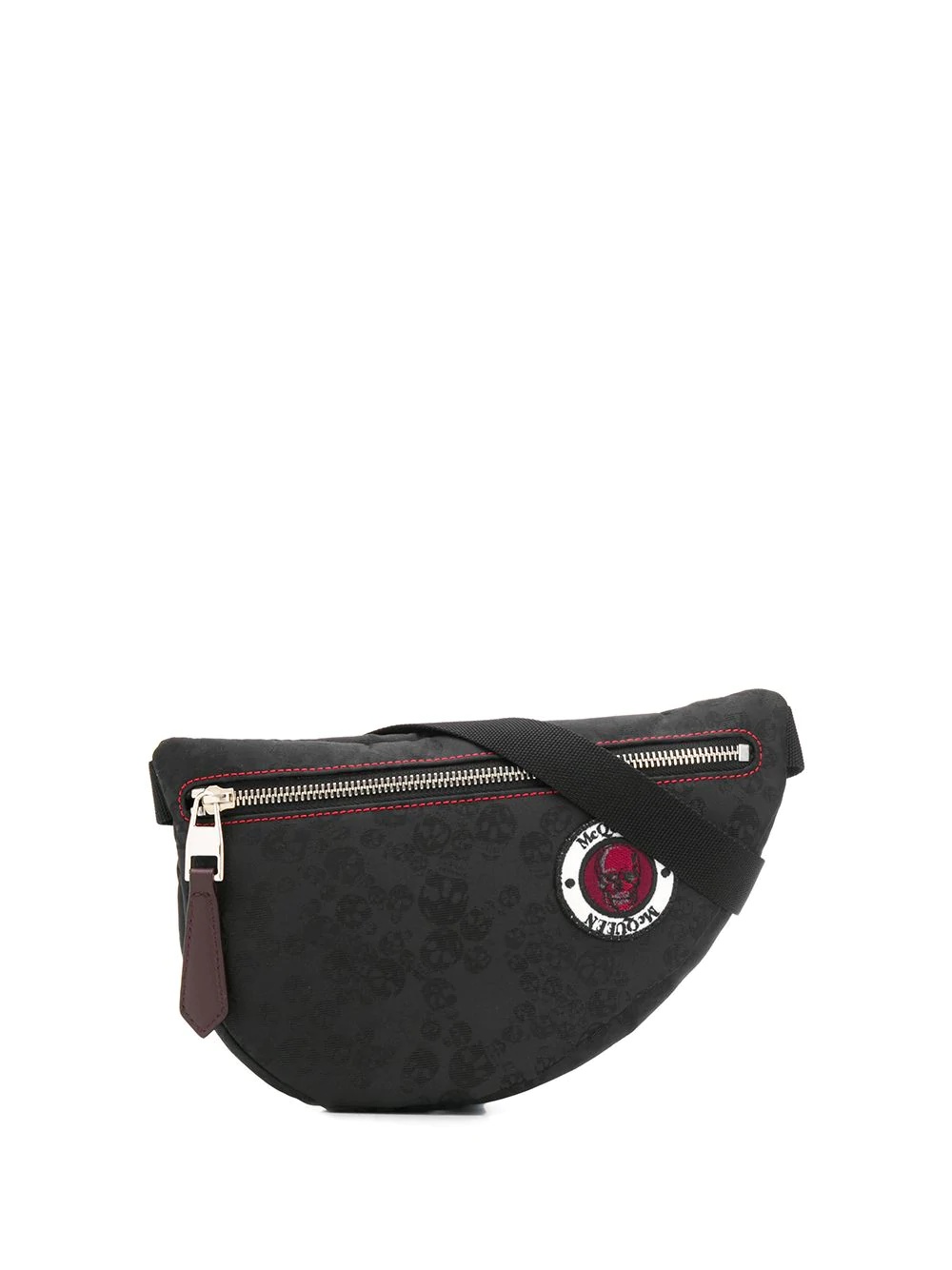 skull-print belt bag - 1